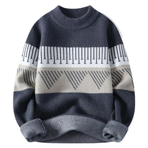 Fall Mens Cashmere Sweater O Neck Men Tops Male Thick Warm Pullover Sweaters
