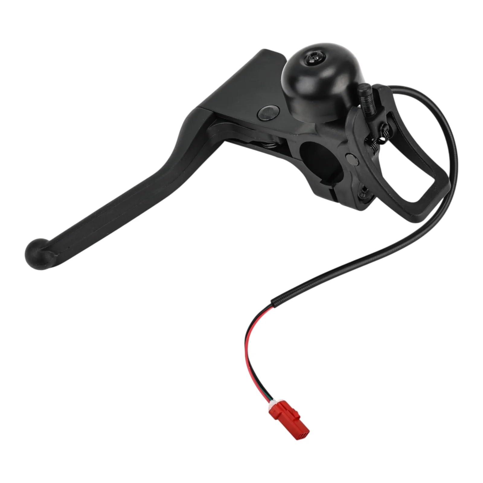 Qklyxr Without Steering Commuter Scooter Braking Handle Brake Lever, For Xiaomi, Scooter Elite Left Handlebar Handle With Folding Hook Bell Ring Replacement(Without Steering)