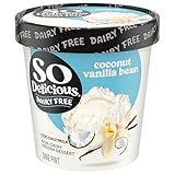 So Delicious Dairy Free Coconut Milk Frozen Dessert, Vanilla Bean, Vegan, Non-GMO Project Verified, 1 Pint