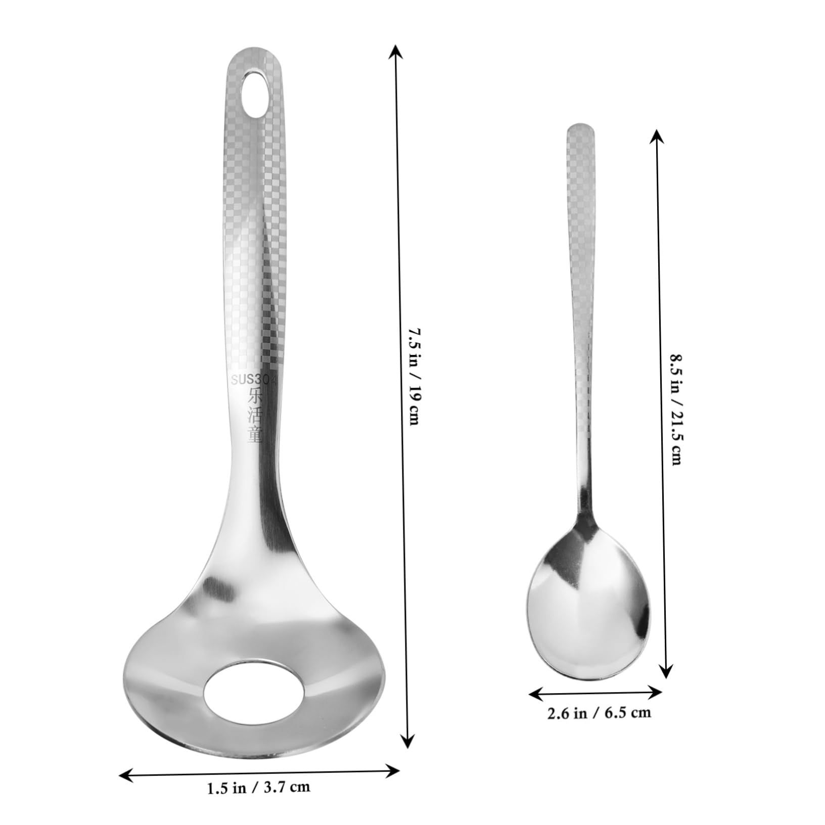 BRIGHTFUFU 2 Pcs Meatballer Scoop Stainless Steel Meatball Spoon Hole for Easy Release