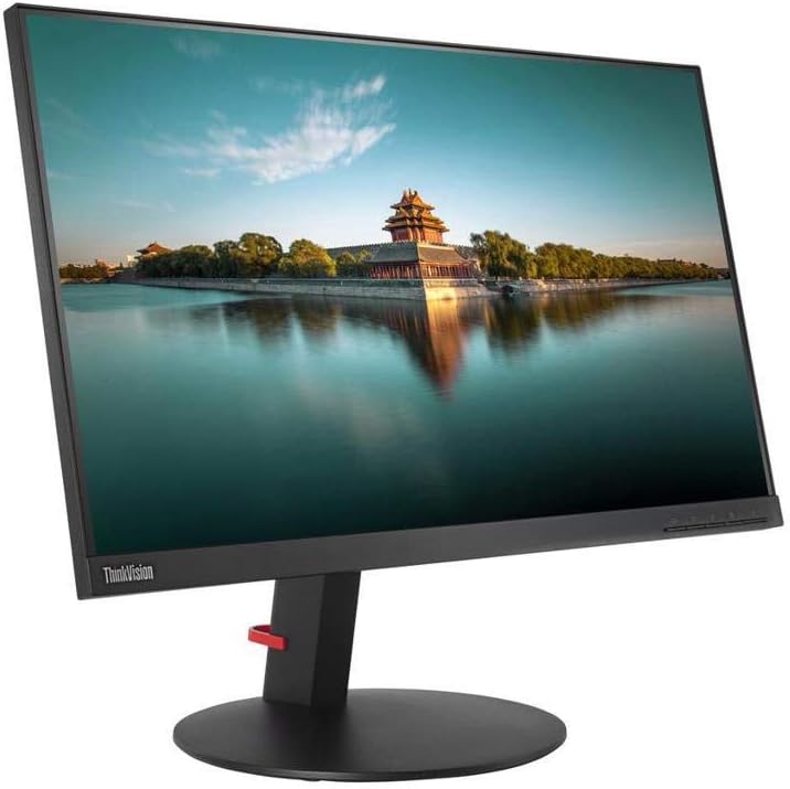Lenovo ThinkVision T24i 24" Full HD WLED LCD Monitor Raven Black 250 Nit Brightness IPS Technology, 1920 x 1080, HDMI, VGA, DisplayPort, USB Hub HDMI