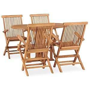 Generisch Generisch 5-TLG. Garten-Essgruppe Klappbar Massivholz Teak,Möbel,Gartenmöbel,Gartenmöbel-Sets-3059975 Generisch Generisch 5-TLG. Garten-Essgruppe Klappbar Massivholz Teak,Möbel,Gartenmöbel,Gartenmöbel-Sets-3059975