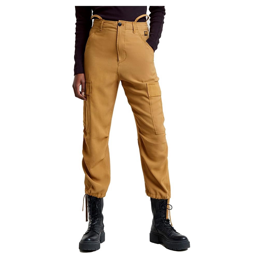 G-Star Damen Pants Cargo Cropped Drawcord Hose