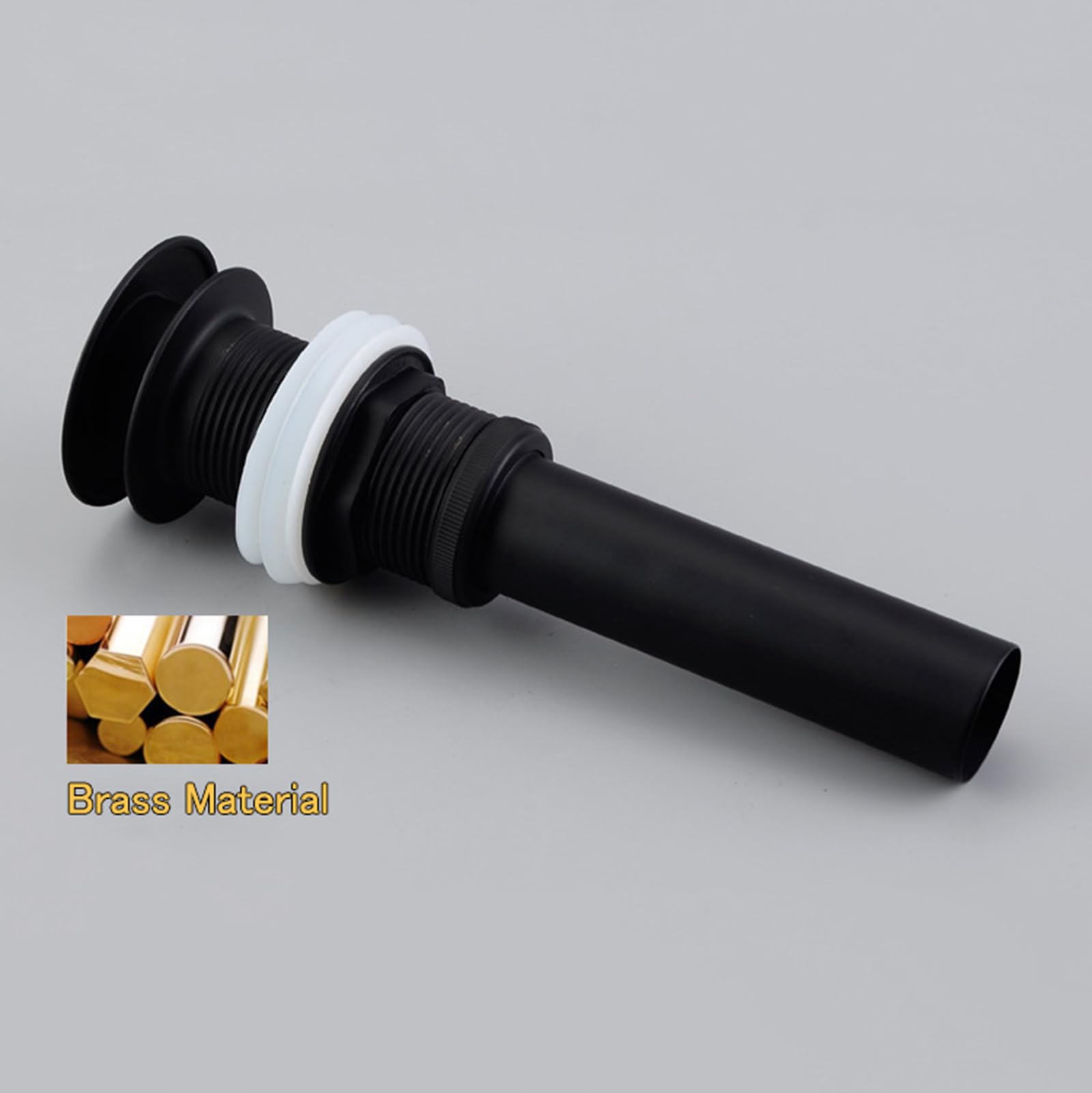 Piletta Lavabo Bagno Click Clack Piletta Bidet Bagno Piletta Click Clack Universale Piletta Lavabo Bagno Lunga Tutto In Rame,nero,Non Poroso