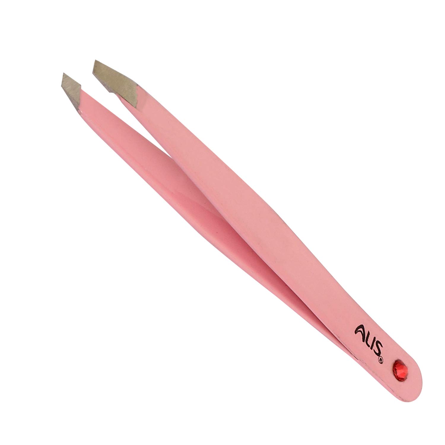 Pink Colour Tweezer Plucker Precision Tweezers For Eyebrows, Ingrown Hair, Plucking Daily Beauty Tool Set Of 1 Pcs With Travel Case (BABY PINK)-image-33