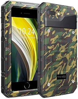 Beeasy for iPhone 15 Pro Max Case Waterproof Heavy Duty Tough Metal Armour Cover Shockproof Dustproof Built-in Screen Protector, Robust Full Body Protective Military Rugged Case for 15 Pro Max 6.7inch