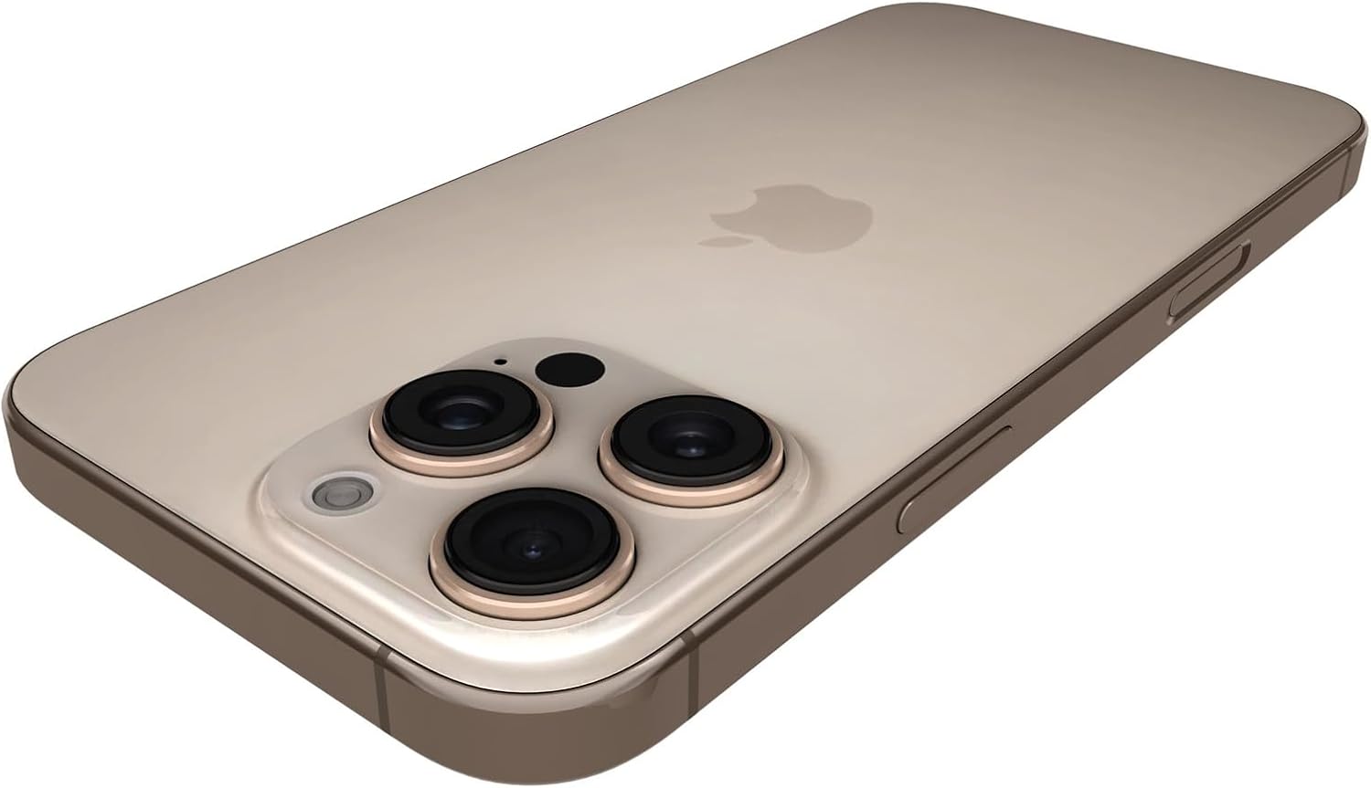 Apple iPhone 16 Pro Max, US Version, 256GB, Desert Titanium - Unlocked (Renewed)