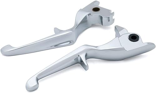 Miniatura 8 de Kuryakyn 1843 Accesorio para manillar de motocicleta palancas de gatillo de freno y embrague para motocicletas Harley-Davidson Touring 2014-16,