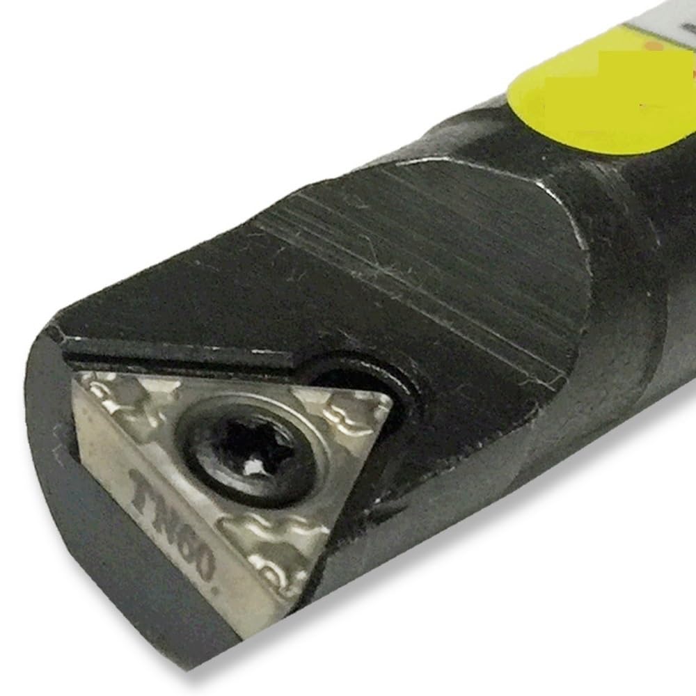 Torno CNC de 12mm y 16mm STUPR09, Barra de Corte, portaherramientas de torneado de Orificios, Herramientas de perforación internas bloqueadas de sujeción de inserción TPGT, 1 ud.(S08K-STUPR09)