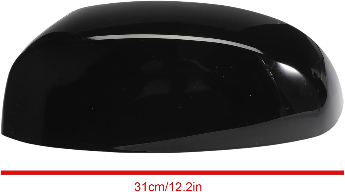 Mirror Caps Cover Gloss Black Left and Right Fits for Silverado Sierra 1500 2500 HD 3500 HD Avalanche Tahoe 2007-2013 Pick up Replaces 25788157 25788156