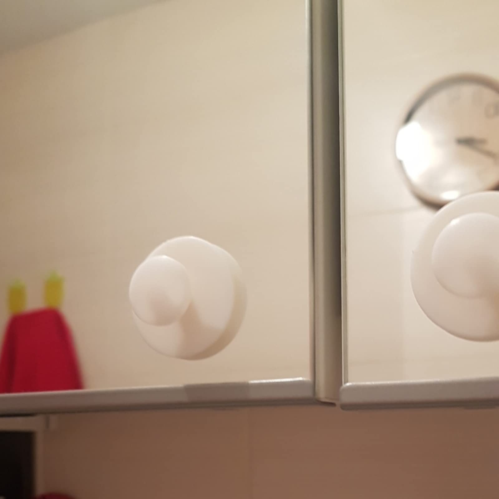 Maniglie Autoadesive Per Mobili - 24 Pezzi, Bianche, Per Cassetti, Armadi E Finestre - Foto 5