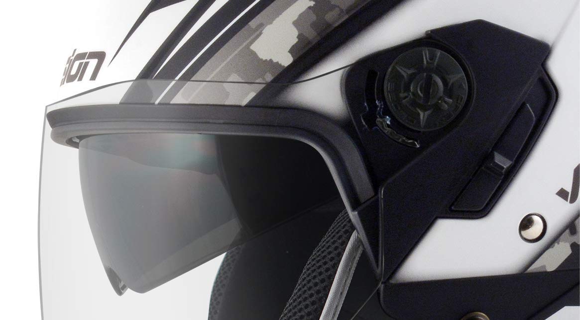 Amazon | [セプツー] バイクヘルメット ジェット VISION(ビジョン
