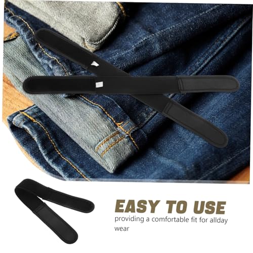 BESPORTBLE Buckleless Belt for Men and Women Elastic Stretch Waistband Fastener for Jeans and Casual Outfits3