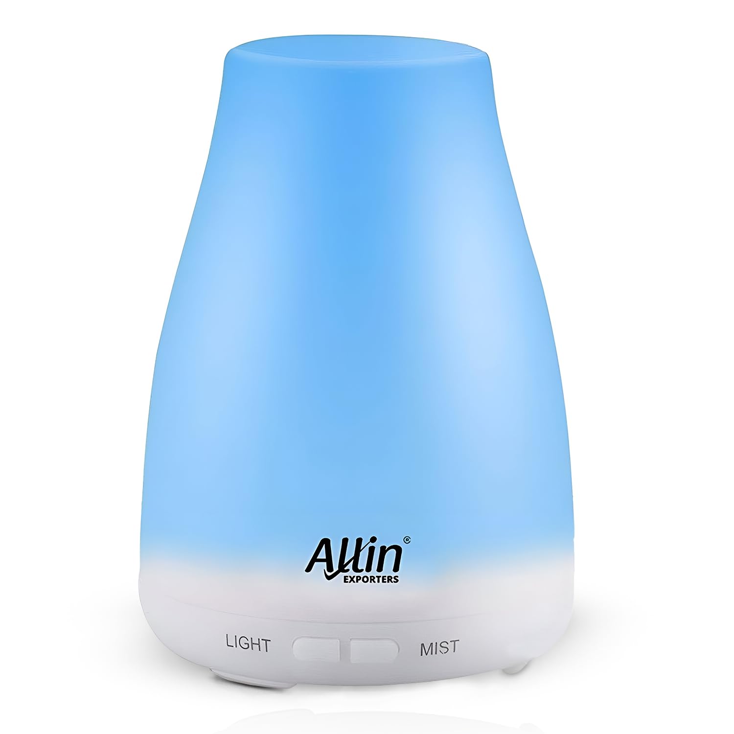 Allin Exporters 100ml Aromatherapy Diffuser with 7 Color Changing LED Lights 4 in 1 Ultrasonic Humidifier Essential Oil Cool Mist Aroma Timer for Home Baby Bedroom Office (1Pc, Multicolour)-image-31