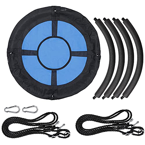 SUPER DEAL 40 Inch Tree Swing, Outdoor Kids Flying Saucer...