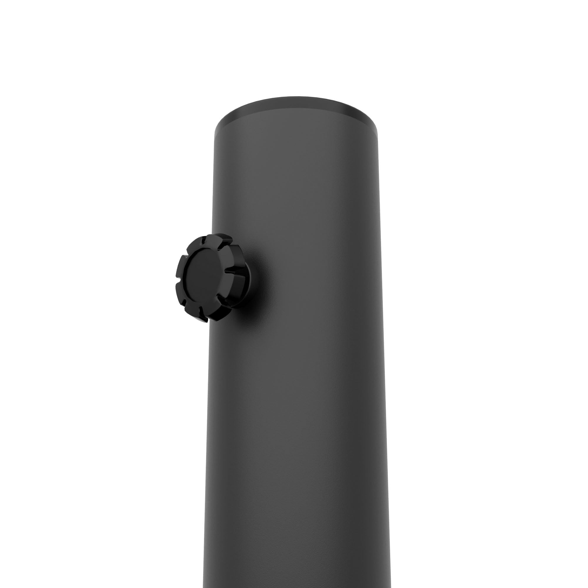 FRANKYSTAR Terra - Base per Ombrellone da Giardino Rotondo Ø45 cm Basamento da 15 kg per Ombrelloni in Cemento Nero