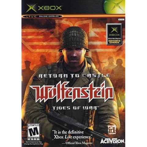 Return to Castle Wolfenstein: Tides of War for Xbox Cover