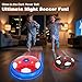 Hover Soccer Ball Toys for Kids, 2 Pack Indoor Soccer Ball Toy with Led Light for Old Boys Girls Light-Up Toys Floating Football Game Birthday Gift