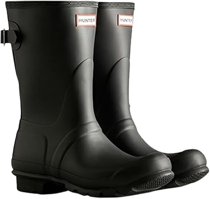 HUNTER ショート バック アジャスタブル レインブーツ 23cm 長靴 HUNTER ショート バック アジャスタブル レインブーツ 23cm 長靴