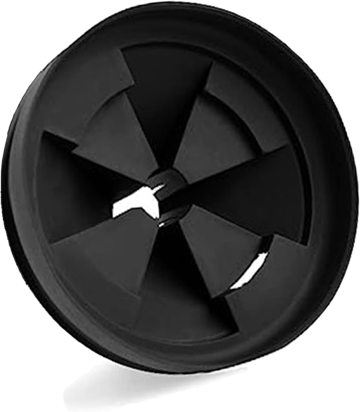 – Sink Baffle QCB-AM Replacement for InSinkErator disposals, 3.25" Garbage Disposal Splash Guard, Removable Quiet Collar Drain Plugs, Black