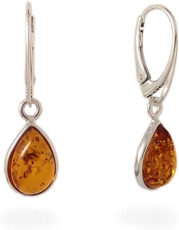 Amber dangle earring, Amber drop earrings, Silver amber earrings, Amber earrings,Amber Jewellery,Gift Jewelry,Bernstein,Amber silver jewelry, orange