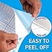 Chell Clear Contact Paper Roll for Books, 17.5 in x 5 ft Clear Self Adhesive Book Cover Paper Protector