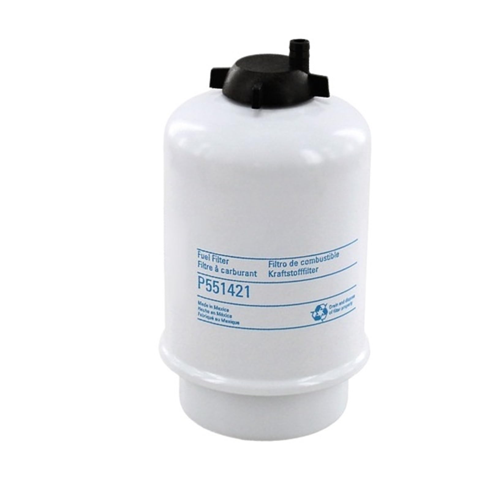 Filtro de combustible P551421 contra obstrucciones en sistemas de motor 6620 6