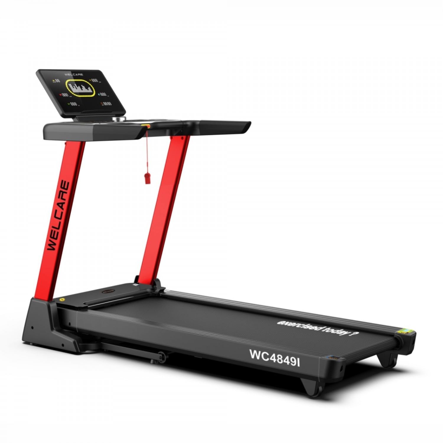 WELCARE WC4849I 5hp Peak DC Motor Treadmill for Home use with 15 Level Auto Incline-image-31