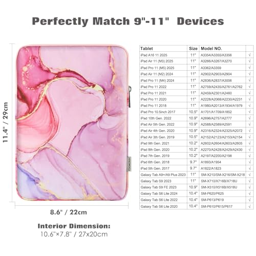 Image of MoKo 9-11 Inch Tablet Sleeve Bag Padded Protetive Carrying Case