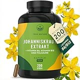 TRUE NATURE – Johanniskraut Kapseln hochdosiert - 200 Kapseln
