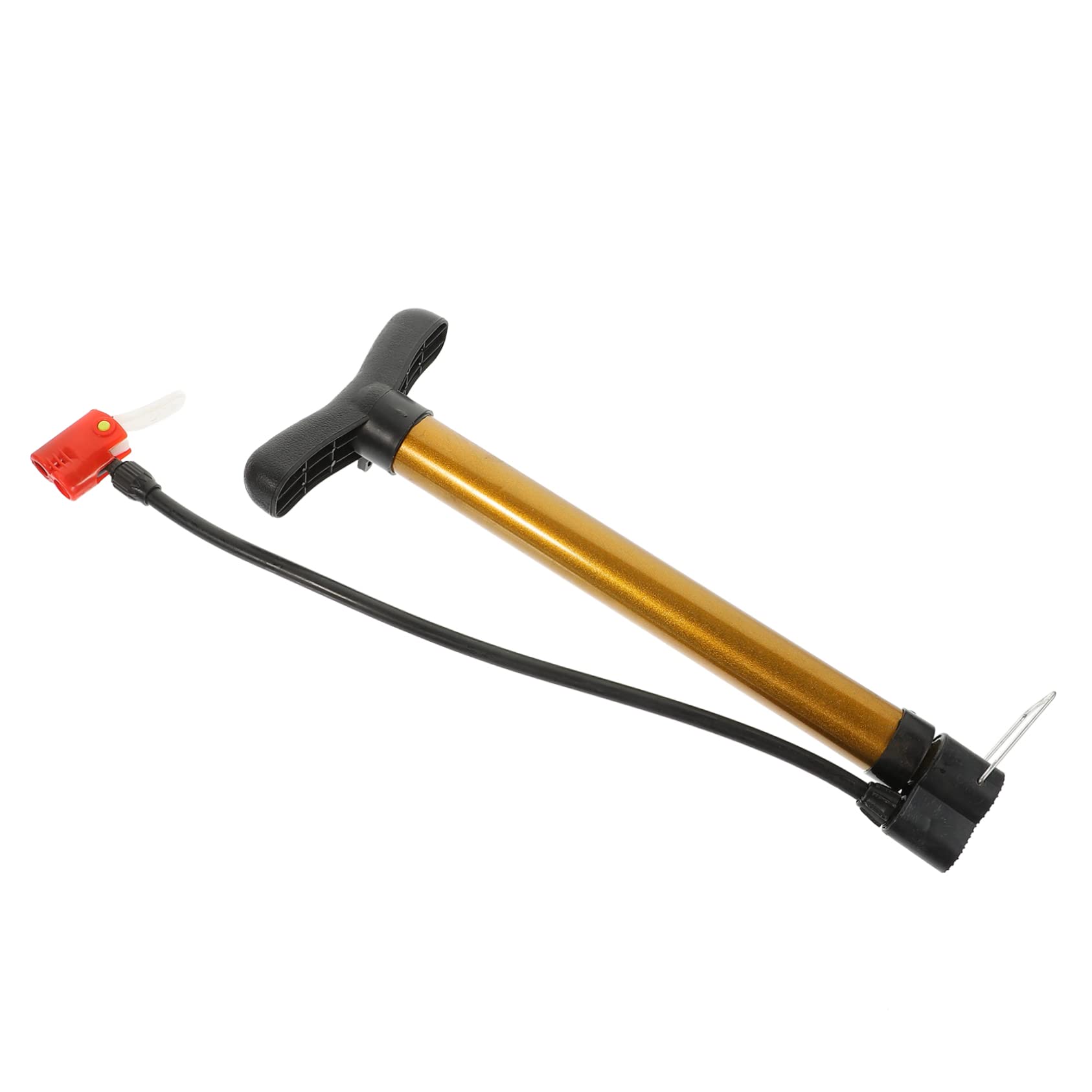 Abaodam Quick Inflate Portable Bike Tire Pump for Bikes Basketball Football Leak-Proof Design