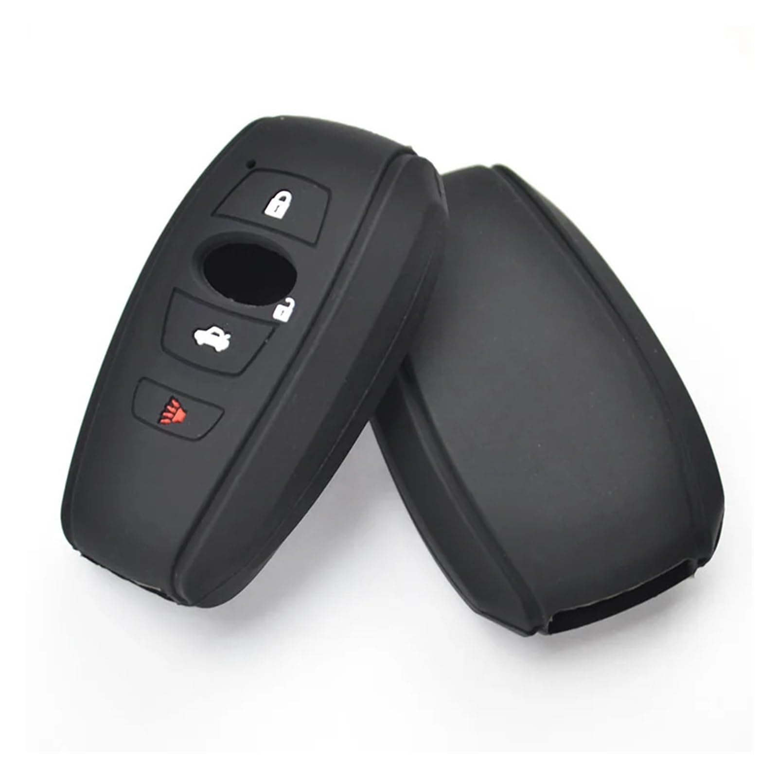 Silicone Car Key Case Cover Keyless Remote Fob, for Subaru BRZ, for Forester, for Impreza STi WRX XV, for Crosstrek, for Legacy, for Outback 2015-2018 protective case silicone