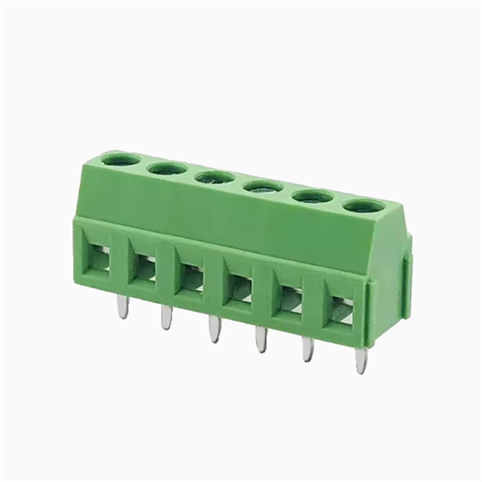 Lot de 10 borniers à vis KF128 for mini-circuits imprimés (3,5 mm x 3,81 mm) for fils 2P, 3P, 4P, 5P, 6P, 7P, 8P, 9P, 10P, 12P et 16P.(3.5mm,10P)