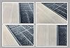 ORFA HOME Custom Length Hallway Runner Rug,Slip Resistant,Bricks Anthracite, 26 Inch X 9 feet, Sold and Priced Per Foot #5