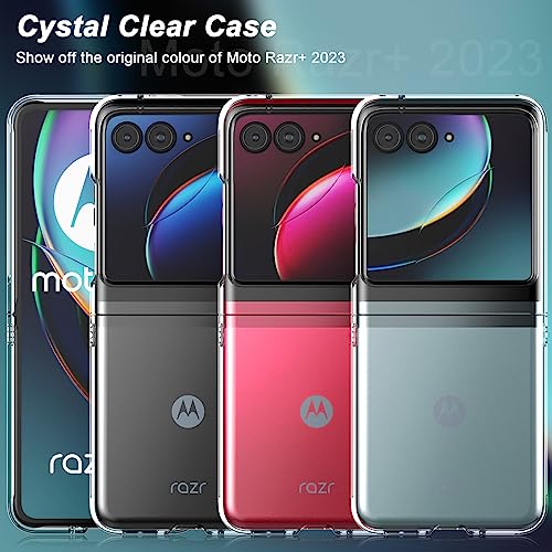 Foluu FOR MOTOROLA RAZR+ 2023 Moto Razr+ 2023 Phone Case Clear thumb #2