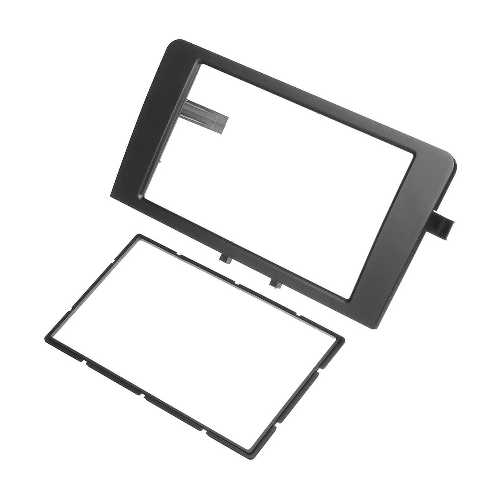 para A3 8P Modelo 2003-2012 Marco Adaptador Panel Radio Coche Doble DIN Embellecedor De Placa Estéreo MENSUNUBNM