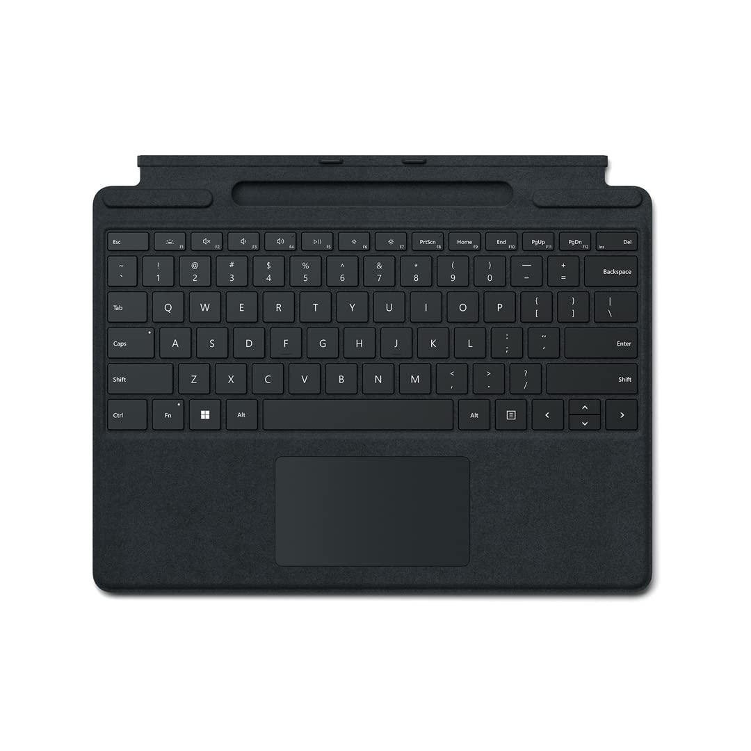 Microsoft Surface Pro 8/X Cover Alcantara + PEN - Black