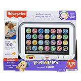 Fisher-Price Lernspaß, Lernspielzeug für Kleinkinder, Smart Stages Tablet Computer-Attrappe mit Musik und Leuchtfunktion für Kinder ab 1 Jahr, deutsche Version, HXB66