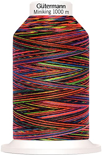 Gütermann G715264-9842 1000m Polyester Sewing Thread 9842 Red/Blue, #9842 Red/Blue, 1000 m