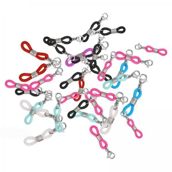 5x36Pcs Eyeglasses Chain Ends for Women Men Glasses Eyeglasses Chain Connector-image-10