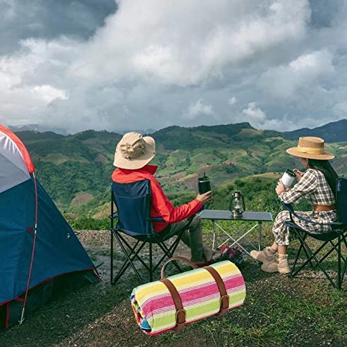 Tente de camping avec tapis imperméable lavable et couverture de sol pliable - 4