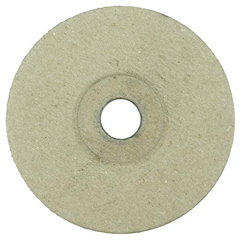 Image of Weiler 03960 Nylox Pressboard Adapter, 4-1 /4 inch to 3 /4 inch Arbor Hole, Made in The USA (Pack of 2)