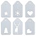 Christmas Cutting Dies for DIY Scrapbook Supplies, Metal Die Cuts for Card Making, DIY Scrapbooking and Embossing Paper Craft (6 Pcs Christmas set)