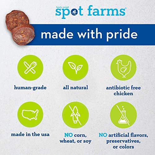 Spot Farms Chicken Apple Sausage Healthy All Natural Dog Treats Human Grade Made In Usa 12.5 Oz #TOP4
