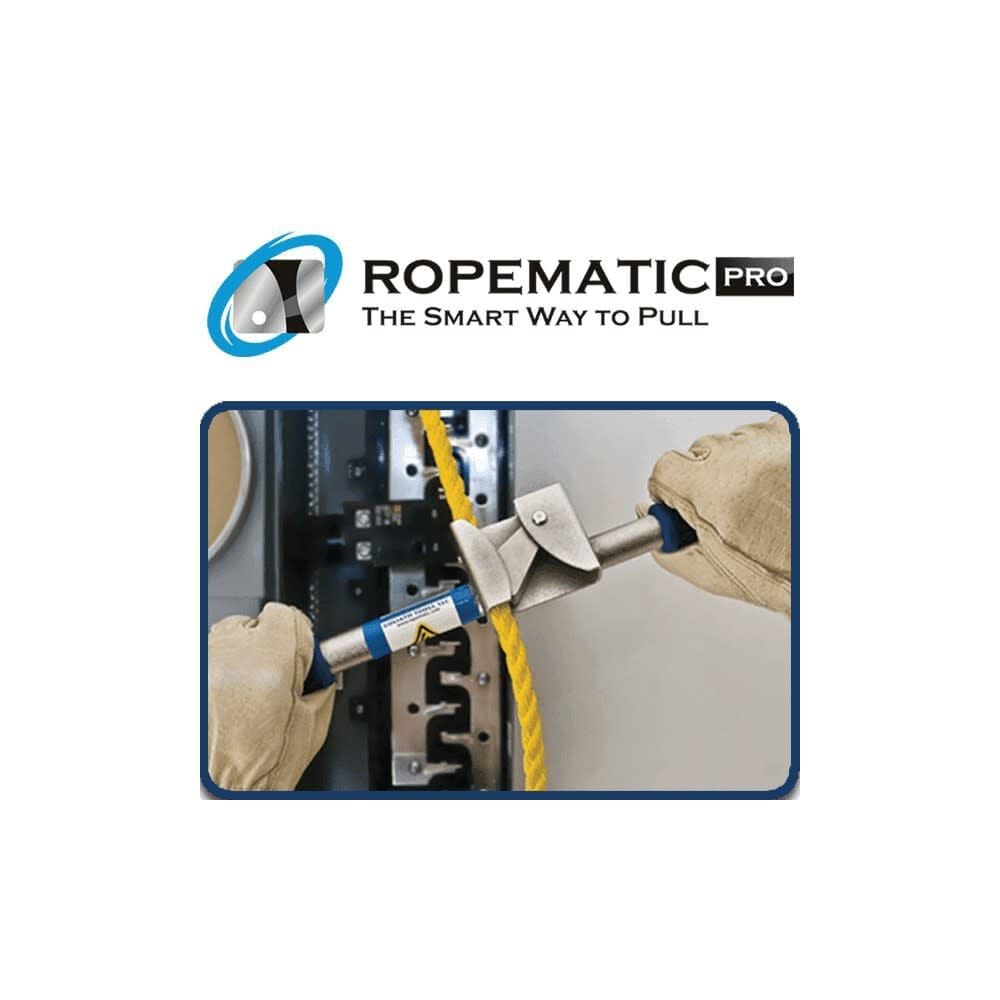 Rack-A-Tiers Ropematic Pro - Extractor de cinta para cuerda y pescado, extractor de cinta mule, herramienta eléctrica (42400)