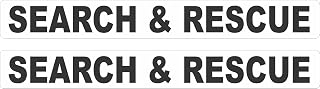 Search And Rescue Magnetic Signs To Fit Car, Tow Truck, Van