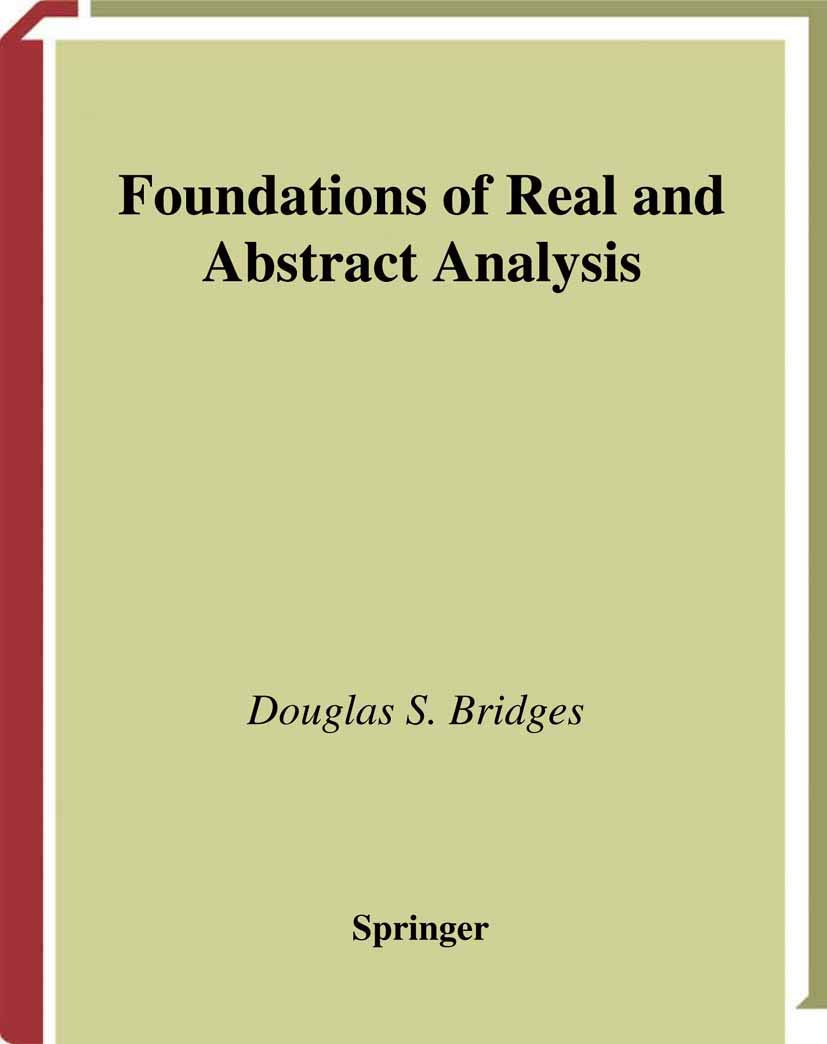 Foundations of Real and Abstract Analysis (Graduate Texts in Mathematics)