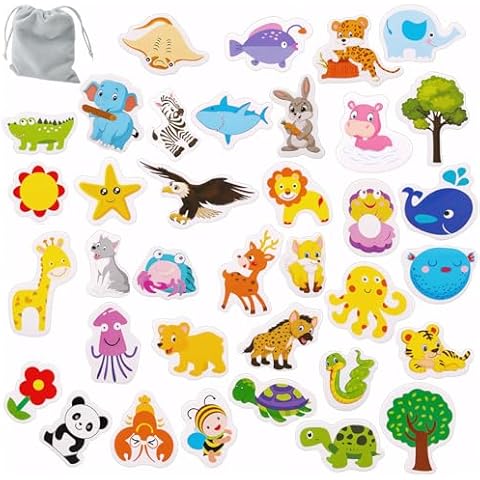 36PCS Fridge Magnets for Kids Cover