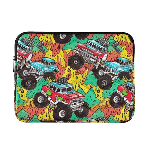 Funda para portátil 13-14 pulgadas con diseño de monstruos
