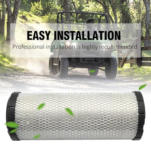 Image of Anxingo 11013Y005 Air Filter, Air Filter Element Replacement for Kawasaki Mule Pro MX KAF700 EPS LE SE Camo UTV 2019 2020 2021 2022 2023, Replaces 11013-Y005